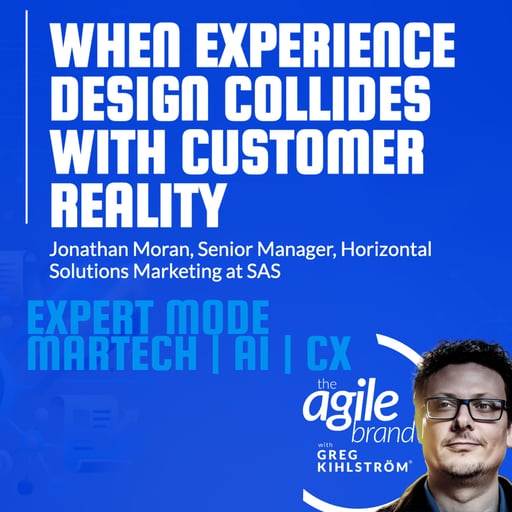 Jonathan Moran from SAS on when experience design collides with customer reality