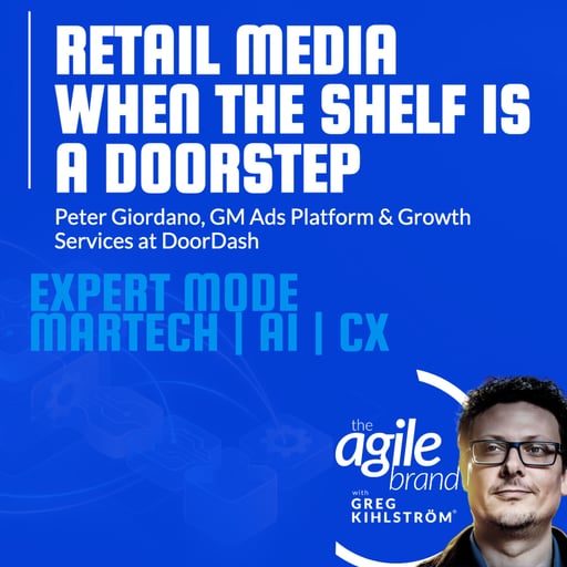 DoorDash's Peter Giordano on retail media when the shelf is a doorstep