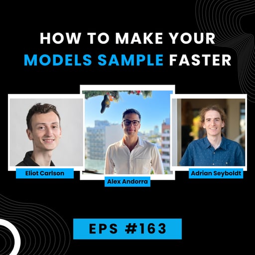 #163 How to make your models sample faster, with Adrian Seyboldt & Eliot Carlson