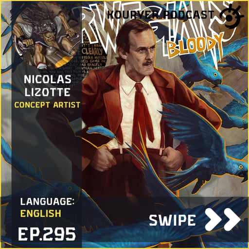 Stories and lessons with senior concept artist Nicolas Lizotte - Kouryer podcast #295