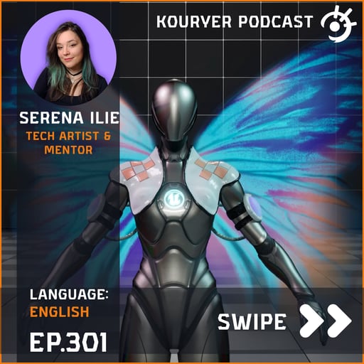 Teaching, Tech Art & Warhammer 40K with Serena Ilie – Kouryer Podcast #301