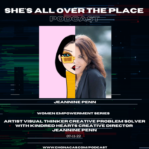 Artist Visual Thinker Creative Problem Solver with Kindred Hearts Creative Director Jeannine Penn