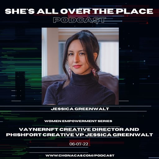 VaynerNFT Creative Director and PhishFort Creative VP Jessica Greenwalt