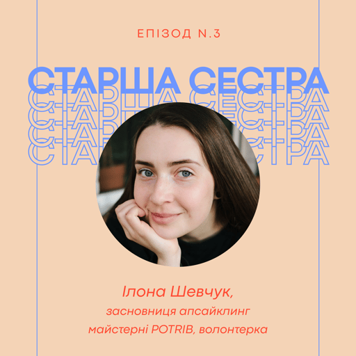 Епізод 3 – Ілона Шевчук, засновниця апсайклинг майстерні POTRIB, волонтерка