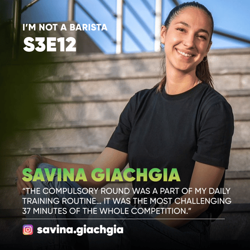 S3E12: A Cup of Savina Giachgia: Stories from the Coffee World"