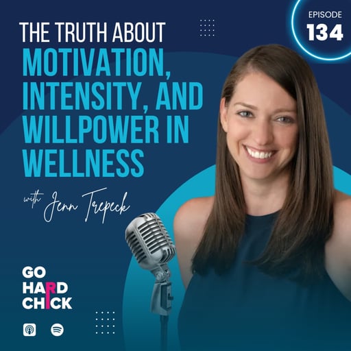134. The Truth About Motivation, Intensity, and Willpower in Wellness