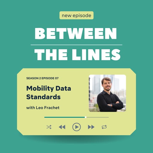 Leo Frachet explains why mobility data standards will help save the planet