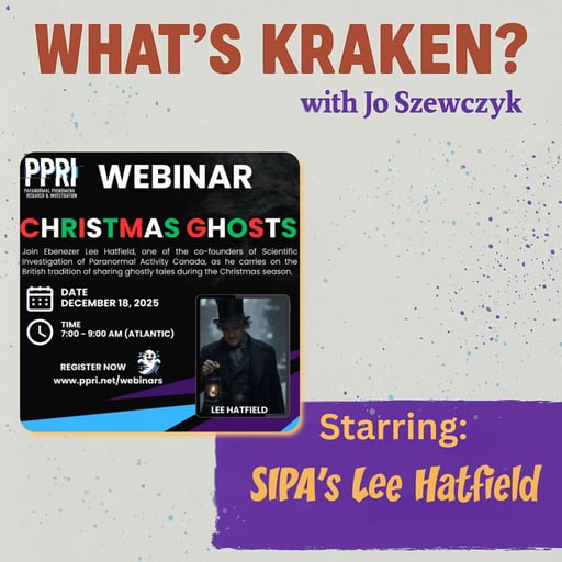 Lee Hatfield from S.I.P.A. Paranormal Chronicles on Building a Monster Podcast & Real Hauntings | What’s Kraken Interview