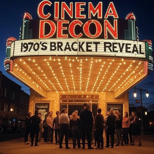 Episode 18: Bracket Reveal - 1970's - Best Movie of the Decade