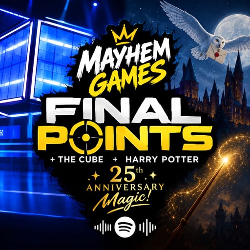 Mayhem Games Final Points • Harry Potter 25th Anniversary