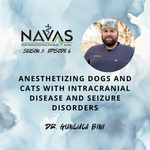 Dr. Gianluca Bini explores the complexities of anesthetizing dogs and cats with intracranial disease and seizure disorders