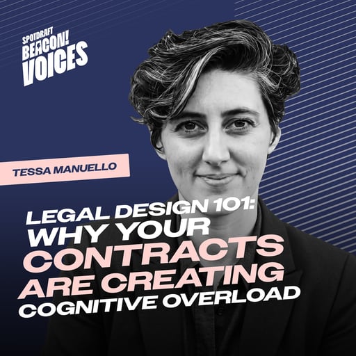 EP 20: Legal Design 101: Why Your Contracts Are Creating Cognitive Overload