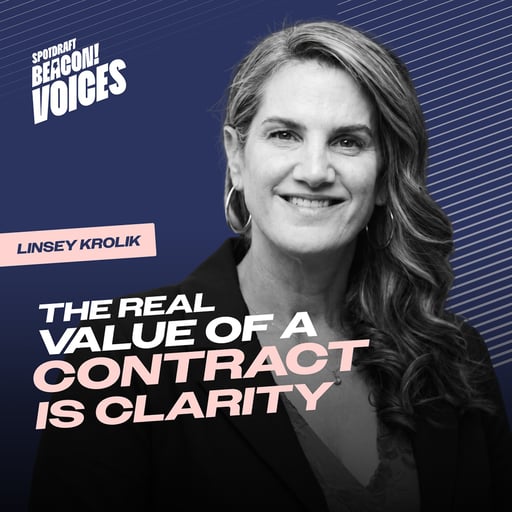 EP 21: The Real Value of a Contract Is Clarity | Linsey Krolik, Credo AI