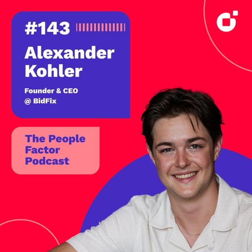 #143 - Alexander Kohler | Von pplwise zum eigenen KI-Startup mit 21