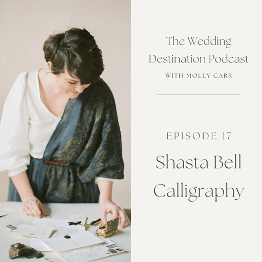 17. Shasta Bell Calligraphy - Fine Art Wedding Invitation Designer