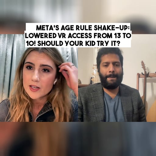 🚸✨ Meta's Age Rule Shake-up: Lowered VR Access from 13 to 10! Should Your Kid Try It? ⚠️🤔