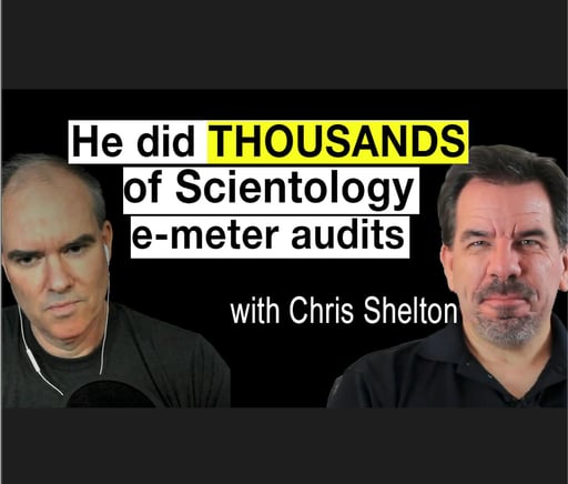 Inside a Scientology e-meter auditing session, with Chris Shelton  