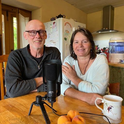 How to practice hybrid permaculture (and worry less about the news) with Ian Lillington & Marita Zeh
