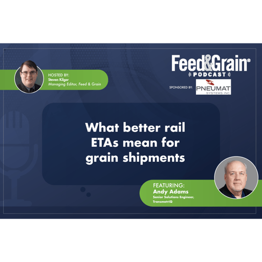 What better rail ETAs mean for grain shipments