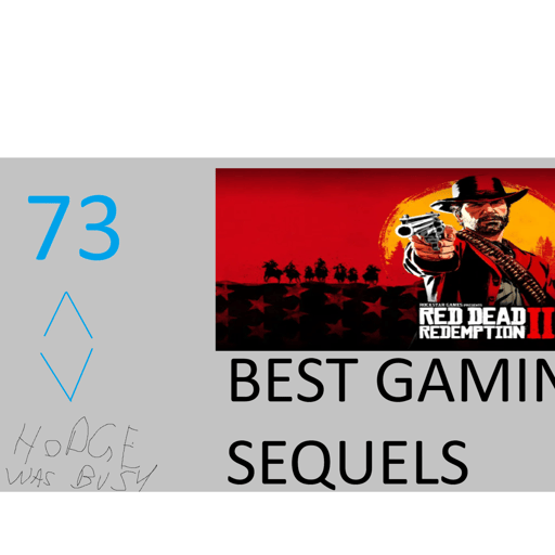 73. Favorite Gaming Sequels