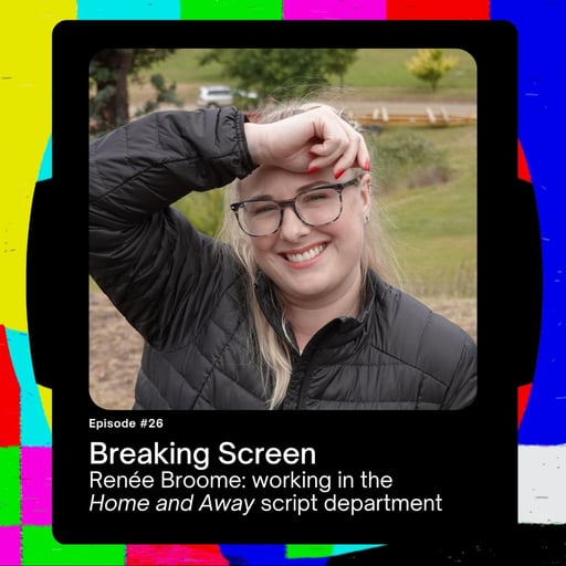 Renée Broome: working in the Home and Away script department