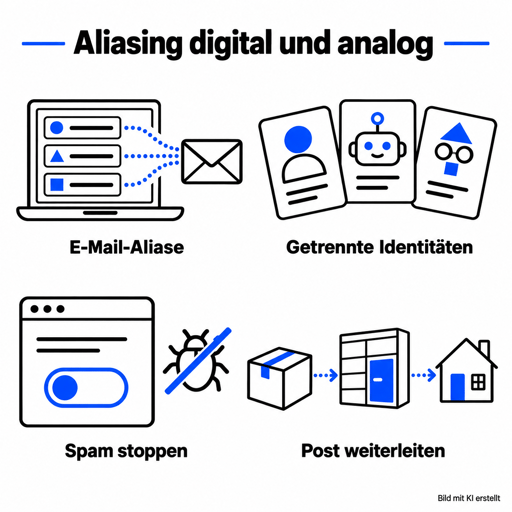 #025 Mach es Databrokern mit Aliasing schwer, deine Identität zu klauen