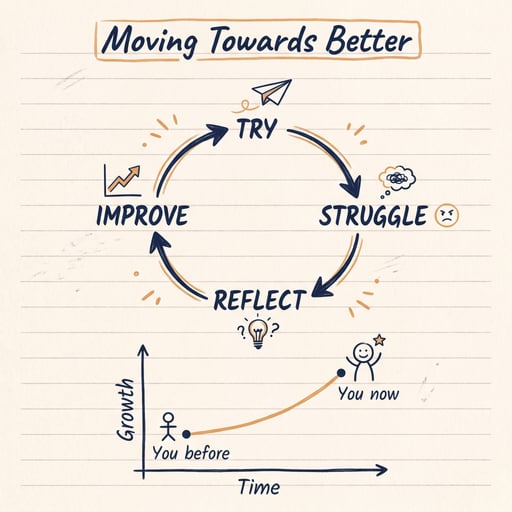 Moving Towards Better - Episode 3 - How to Actually Learn: Myths, Productive Struggle, and a Framework That Works