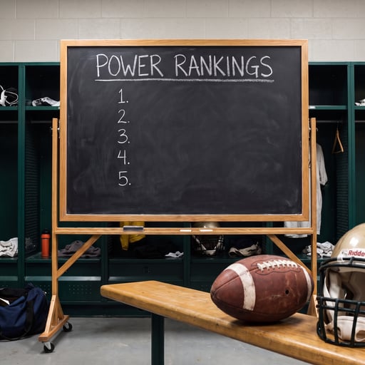 Preseason Power Rankings: Counting Down 5 to 1