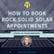 102: How to Book Rock Solid Solar Appointments image