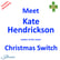 Meet Kate Hendrickson – author of the novel Christmas Switch image
