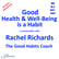 Good Health and Well-Being is a Habit – a conversation with Rachel Richards image