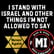 I stand with Israel and other things I'm not allowed to say | Mark MI Words  image