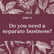73 | When do you need a separate business? image