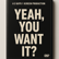 NEW SERIES! Yeah, You Want It? A Physical Media Podcast image