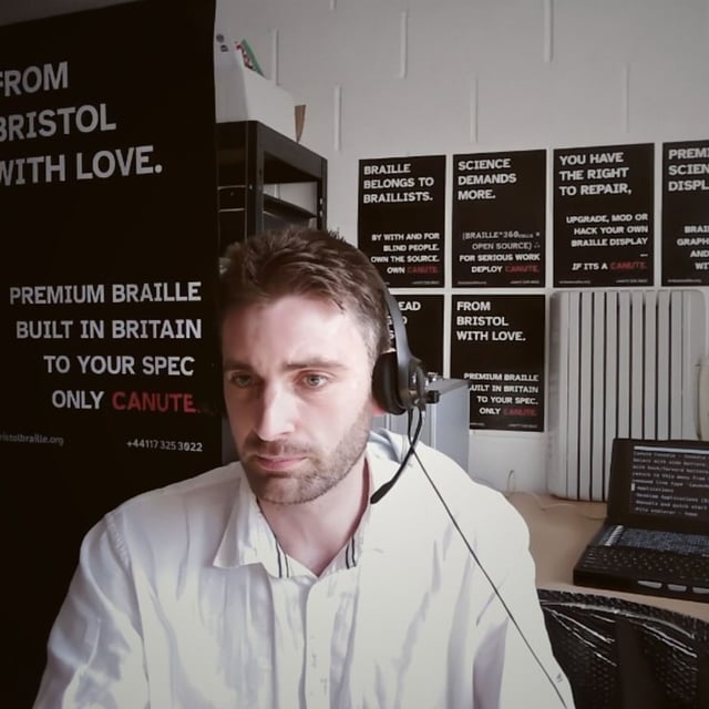 Braille Is Freedom with Bristol Braille's Ed Rogers image