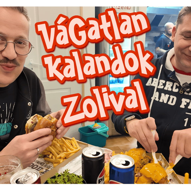 390. A kaland folytatódik és egy isteni burger! 😂🍔🎬 image