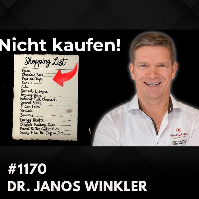 Gesundheitsalarm: Vitamin-D-Mangel, Übergewicht & Entgiftung | Prof. Dr. med. János Winkler #1170 image