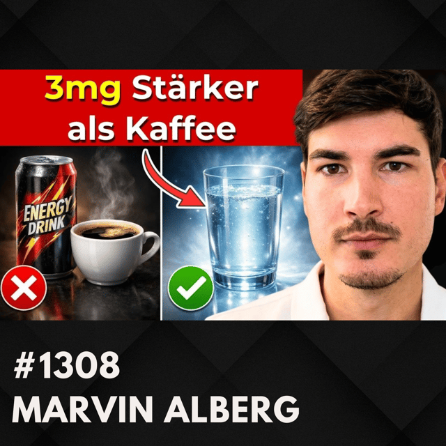 Nie wieder müde? Trinke das täglich! (heftig) | Marvin Alberg #1308 image