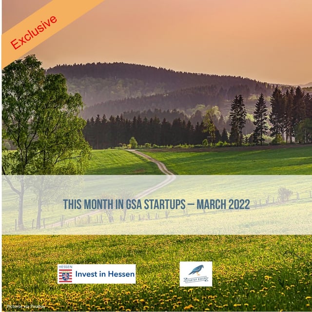 This Month in GSA Startups - March 2022 image