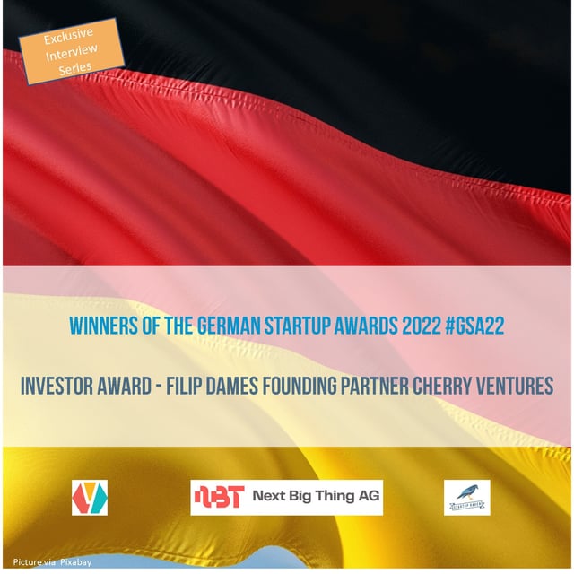 Meet Filip, One of Germany's Most Successful Early Stage VCs from Cherry Ventures #GSA22 image