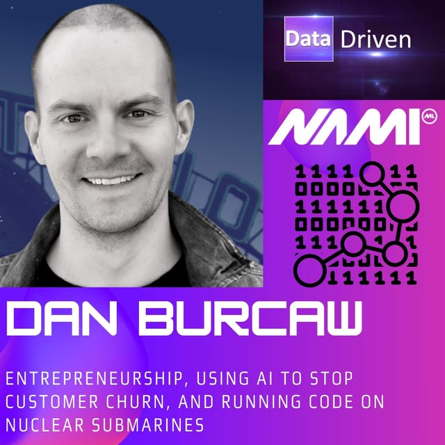 Dan Burcaw on Entrepreneurship, Using AI to Stop Customer Churn, and Deploying Code onto Nuclear Submarines image