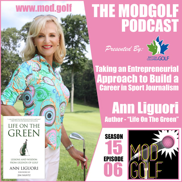 Taking an Entrepreneurial Approach to Build a Career in Sport Journalism - Ann Liguori, Author of "Life On The Green" image