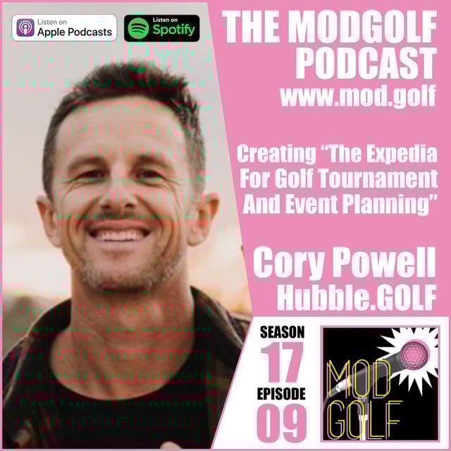 Creating "The Expedia For Golf Tournament and Event Planning" - Cory Powell, Co-Founder of Hubble.GOLF image