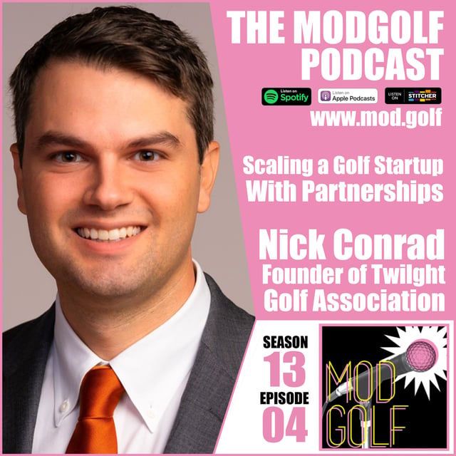 Scaling a Golf Startup With Partnerships - Nick Conrad, Founder of Twilight Golf Association image