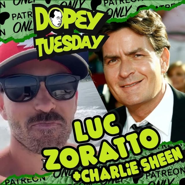 Charlie Sheen's First Crack with Blow Job! Luc Zarrato! Fitness! Recovery! image
