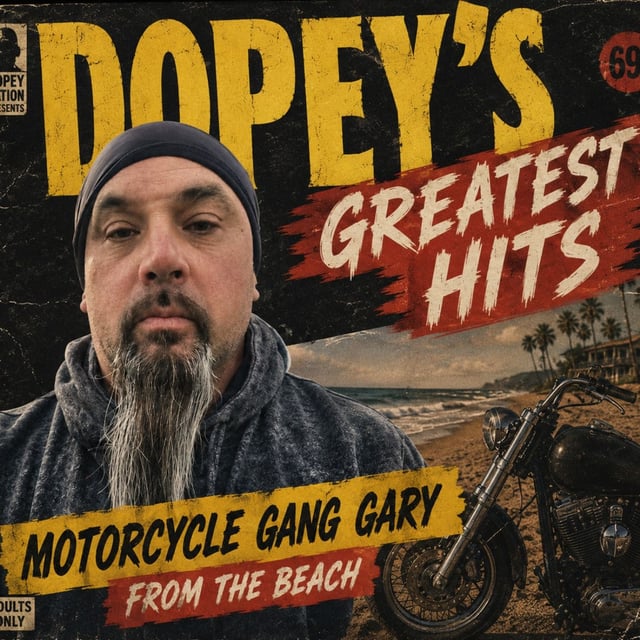 Robbing Crack Dealers and Surviving Hell on Long Island - Motorcycle Gang Gary from the Beach - Dopey's Greatest Hits image