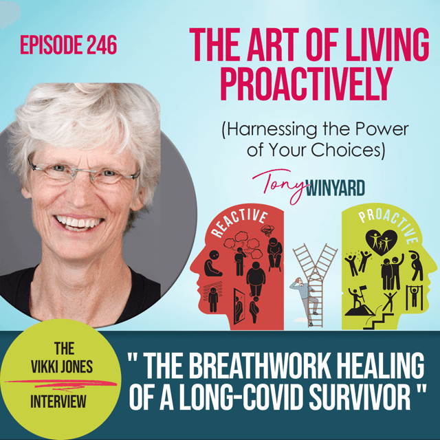 The Breathwork Healing of a Long Covid Survivor with Vikki Jones image