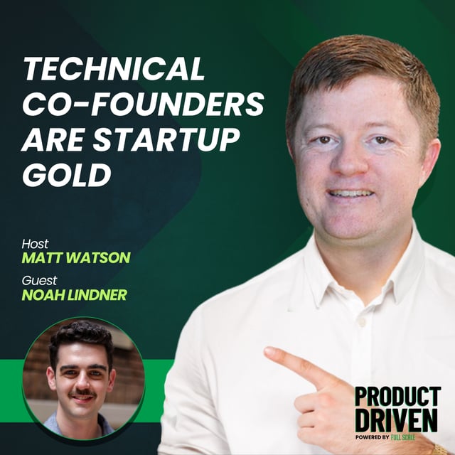 Technical Co-Founders are Startup Gold with Noah Lindner image