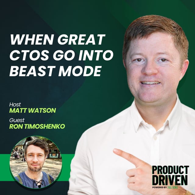 When Great CTOs Go Into Beast Mode with Ron Timoshenko image