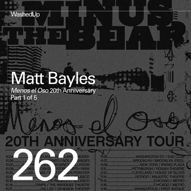 #262 - Matt Bayles (Minus the Bear "Menos el Oso" 20th Anniversary) image